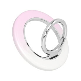 MOTTERU｜モッテル スマホリングスタンド Magsafe対応 マグネット式 360度回転 いちごみるく MOT-SRING01-IM