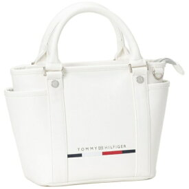 トミーヒルフィガー｜Tommy Hilfiger ラウンドバッグ クラシックスポーツ ホワイト THMG5FTB [W22×D12×H22cm]