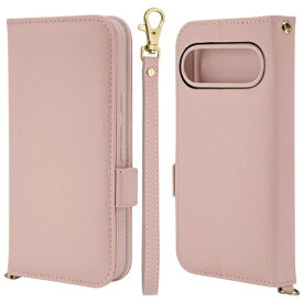 ラスタバナナ｜RastaBanana Google Pixel 10/10 Pro ハンドストラップ付き手帳型ケース ライトピンク 9134P10BHSLPK