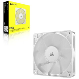 CORSAIR｜コルセア ケースファン [120mm /2100RPM] RS120 WHITE Single Fan ホワイト CO-9050192-WW