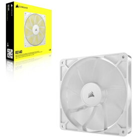 CORSAIR｜コルセア ケースファン [140mm /1700RPM] RS140 WHITE Single Fan ホワイト CO-9050194-WW