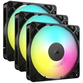 CORSAIR｜コルセア ケースファンx3 [120mm /2100RPM] RS120 ARGB Triple Fans ブラック CO-9050181-WW