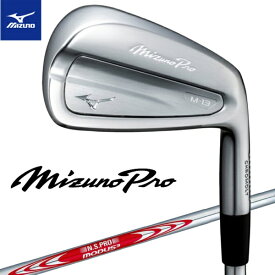 mizuno｜ミズノ アイアン 6本セット #5〜9、PW Mizuno Pro M-13 5KJXS34506S [Modus3 Tour 110 /S /メンズ /右利き用]