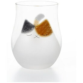 石塚硝子｜ISHIZUKA GLASS わたしの家族　猫グラス　ミケ アデリア