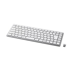 ELECOM｜エレコム キーボード Precisionist mini(Chrome/Android/iPadOS/iOS/Mac/Windows11対応) ホワイト TK-PN1075MPWH [ワイヤレス /Bluetooth・USB]