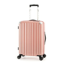 A.L.I｜アジア・ラゲージ スーツケース ジッパータイプ 宿泊目安： 4〜6日間 47L ポリカーボネイト100％ TSAロック搭載 ダブルホイールキャスター アッシュコーラル ALI-6008-22