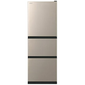 【無料延長保証&無料基本設置料】 日立｜HITACHI 冷蔵庫 ライトゴールド R-27X-N [幅54cm /265L /3ドア /右開きタイプ /2025年]