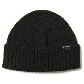 スノーピーク｜snow peak ニットキャップ New Standard Knit Cap BLACK NSD-AC-25AU003 [Oneサイズ]【返品交換不可】