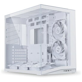 LIANLI｜リアンリ PCケース [ATX /Micro ATX /Mini-ITX] ホワイト O11D MINI V2 FLOW WT