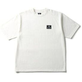 スノーピーク｜snow peak Tシャツ New Standard Square Logo T-Shirt OFFWHITE NSD-TS-25AU002 [Lサイズ]【返品交換不可】