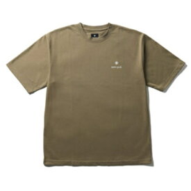 スノーピーク｜snow peak Tシャツ New Standard Logo T-Shirt DARK BEIGE NSD-TS-25AU003 [Mサイズ]【返品交換不可】