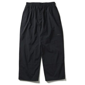 スノーピーク｜snow peak ロングパンツ New Standard Easy Wide Pants BLACK NSD-PT-25AU002 [XLサイズ]【返品交換不可】