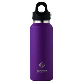 REVOMAX｜レボマックス 炭酸対応真空断熱ボトル 12ozスリム［355ml/ワンタッチ］ REVOMAX ライラックパープル DWF-12526S-JP-V3 [炭酸対応]