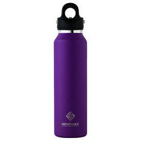 REVOMAX｜レボマックス 炭酸対応真空断熱ボトル 16oz［473ml/ワンタッチ］ REVOMAX ライラックパープル DWF-16526S-JP-V3 [炭酸対応]