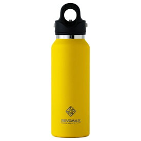 REVOMAX｜レボマックス 炭酸対応真空断熱ボトル 12ozスリム［355ml/ワンタッチ］ REVOMAX アシッドイエロー DWF-12138S-JP-V3 [炭酸対応]