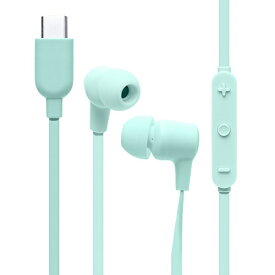 HAMEE｜ハミィ イヤホン カナル型 USB type-C humor ミントグリーン 691-986271 [USB]