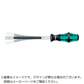 WERA社｜ヴェラ 391　フレキシブルナットドライバー　8X167　028152《※画像はイメージです。実際の商品とは異なります》