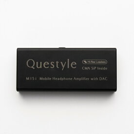 QUESTYLE｜クエスタイル ポータブルヘッドホンアンプ M15i [ハイレゾ対応 /DAC機能対応]