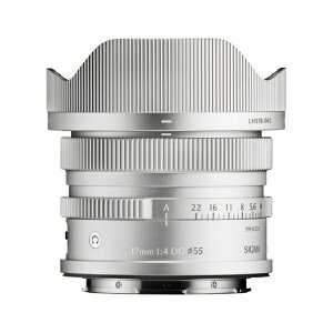 �y�G���g���[�ő�3�{�b�Ώۃ��[�U�[���� 3/1�܂Łz SIGMA�b�V�O�} �J���������Y 17mm F4 DG Contemporary �V���o�[ [���C�JL /�P�œ_�����Y]