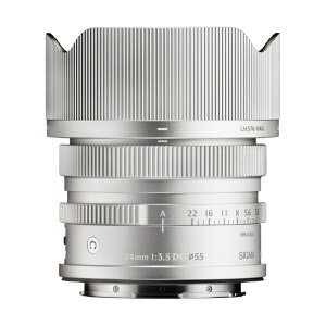 SIGMA�b�V�O�} �J���������Y 24mm F3.5 DG Contemporary �V���o�[ [���C�JL /�P�œ_�����Y]