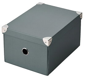 パール金属｜PEARL METAL ストレージパルプボックスM（グレー） グレー N-7261