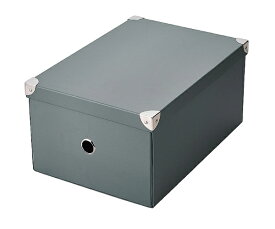 パール金属｜PEARL METAL ストレージパルプボックスL（グレー） グレー N-7265