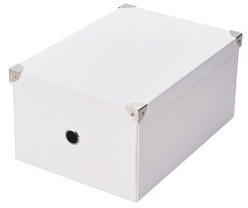 パール金属｜PEARL METAL ストレージパルプボックスL（ホワイト） ホワイト N-7267