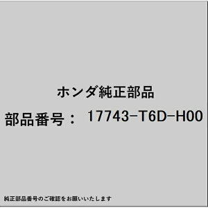HONDA�b�z���_ �z���_�Ehonda�������i 17743-T6D-H00 �`���[�uC �h���� 17743-T6D-H00
