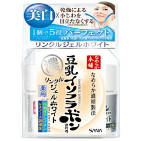 常盤薬品｜TOKIWA Pharmaceutical SANA（サナ）なめらか本舗 豆乳イソフラボン含有の薬用リンクルジェルホワイト（100g)［オールインワンジェル］