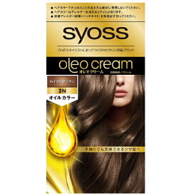 シュワルツコフヘンケル｜Henkel Japan syoss（サイオス）オレオクリーム ヘアカラー 1剤50g+2剤50g[白髪染め] 3N ロイヤルブラウン