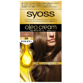 シュワルツコフヘンケル｜Henkel Japan syoss（サイオス）オレオクリーム ヘアカラー 1剤50g+2剤50g[白髪染め] 2B ヌードベージュ