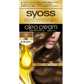 シュワルツコフヘンケル｜Henkel Japan syoss（サイオス）オレオクリーム ヘアカラー 1剤50g+2剤50g[白髪染め] 3B グロッシーベージュ