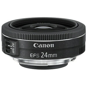 �y�G���g���[�ōő�2���|�C���g������b10/27�܂Łz CANON�b�L���m�� �J���������Y EF-S24mm F2.8 STM APS-C�p �u���b�N [�L���m��EF /�P�œ_�����Y][�P�œ_�L�p�����Y EF-S2428STM EFS2428STM]