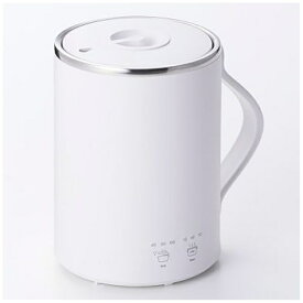 【エントリーで最大2万ポイント当たる｜4/23まで】 TESCOM｜テスコム マグカップ型 電気鍋 Cook Mug ホワイト TGM20A-W
