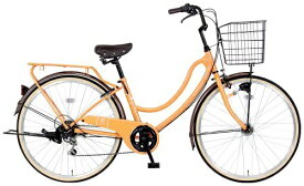 MARUKIN｜マルキン 自転車 フロートミックス266_G オレンジ [外装6段 /26インチ]【キャンセル・返品不可】 【代金引換配送不可】