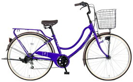 MARUKIN｜マルキン 自転車 フロートミックス266_G パープル [外装6段 /26インチ]【キャンセル・返品不可】 【代金引換配送不可】