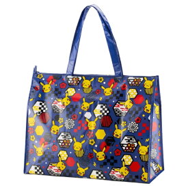 ポケモン｜Pokemon キャリーオンできるお土産バッグ 約39L 大容量 機内持ち込みサイズ 和柄ピカチュウ GW-P610