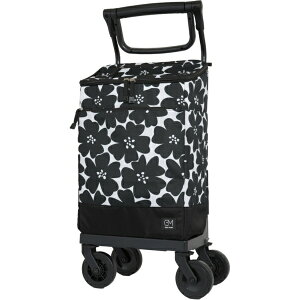 GRANMARIE�b�O�����}���[ �V���b�s���O�J�[�g 4�� �ۗ�ۉ��@�\�t�� ��24L �t�����[�u���b�N GM-125-F.BK