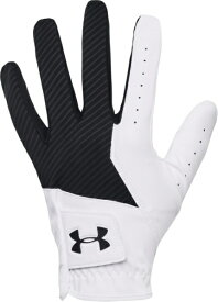 アンダーアーマー｜UNDER ARMOUR メンズ UAメダル ゴルフグローブ Black×White×Black 1349705 [メンズ /左手着用(右打ち用) /Lサイズ]