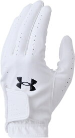 アンダーアーマー｜UNDER ARMOUR メンズ UAドライブ オール ウェザー グローブ White×Black 6001271 [メンズ /左手着用(右打ち用) /Sサイズ]