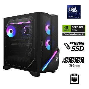 MSIbGGXAC Q[~OfXNgbvp\R (RTX 5070 Ti) MPG Infinite X3 AI 2NVR7-091JP [j^[ /Windows11 Pro /intel Core Ultra 7 /F32GB /SSDF1TB /2025N8f]