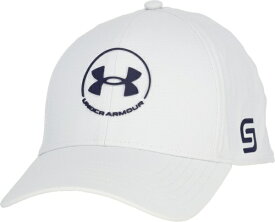 アンダーアーマー｜UNDER ARMOUR UA ジョーダン・スピース ドライブ スナップバック キャップ White×Midnight Navy 6000362 [メンズ /頭周：57.8cm]【返品交換不可】