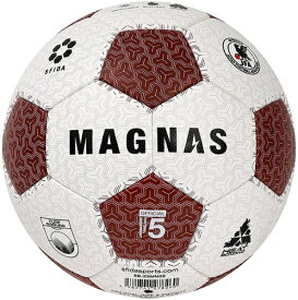 イミオ｜imio サッカーボール SFIDA (スフィーダ) MAGNAS 芝用 (5号球) White×Burgundy SB25MN02