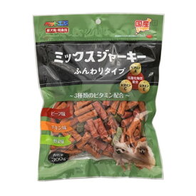 ペットライブラリー｜PET LIBRARY ペット工房　ミックスジャーキーふんわりタイプ　300g