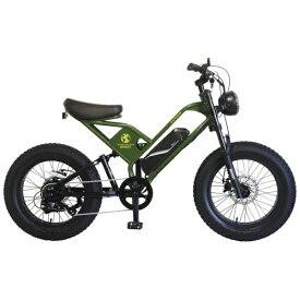 CYCOO｜サイクー 電動アシスト自転車 CYCOO-GHOST サイクーゴースト ミリタリーカーキ TDN-237L-P [20インチ /7段変速]2026年モデル【キャンセル・返品不可】 【代金引換配送不可】