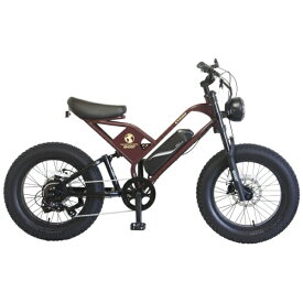 CYCOO｜サイクー 電動アシスト自転車 CYCOO-GHOST サイクーゴースト ヴィンテージブラウン TDN-237L-P [20インチ /7段変速]2026年モデル【キャンセル・返品不可】 【代金引換配送不可】