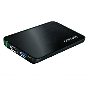Z`[bCentury Corporation USB3.0eSATAΉ SATA2.5HDD^SSDP[X@VvBOX2.5 USB3.0{eSATA SATA6G iubNj@CSS25EU3BK6G