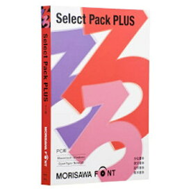 モリサワ｜MORISAWA 〔Win・Mac版／ライセンス〕 MORISAWA Font　Select Pack PLUS ≪M019469≫