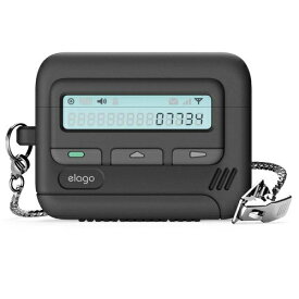 ELAGO｜エラゴ AirPods Pro3 対応シリコンケース PAGER CASE ブラック EL_A3PCSSCPJ_BK