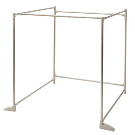 積水樹脂商事 多機能 布団 物干し 折りたたみ 専用竿付き ステンクラー 自在 屋外 屋内 ステン＆グレー OFD-40S